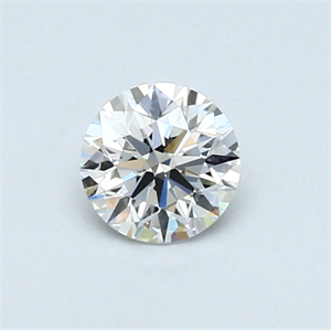 Picture of 0.41 Carats, Round Diamond with Excellent Cut, F Color, VS2 Clarity and Certified by GIA