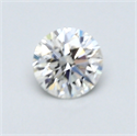 0.48 Carats, Round Diamond with Very Good Cut, G Color, VS1 Clarity and Certified by GIA