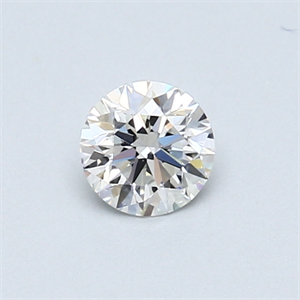 Picture of 0.40 Carats, Round Diamond with Excellent Cut, F Color, VS2 Clarity and Certified by GIA