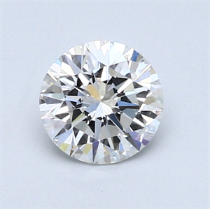 Picture of 0.73 Carats, Round Diamond with Very Good Cut, G Color, SI1 Clarity and Certified by GIA