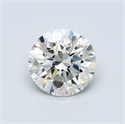 0.71 quilates, Redondo Diamante , Color J, claridad VS2 y certificado por GIA