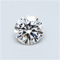 0.49 Carats, Round Diamond with Very Good Cut, G Color, VS2 Clarity and Certified by GIA