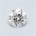 0.48 Carats, Round Diamond with Very Good Cut, G Color, VS2 Clarity and Certified by GIA