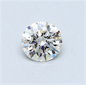 0.48 quilates, Redondo Diamante , Color I, claridad VS1 y certificado por GIA