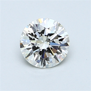 Picture of 0.70 Carats, Round Diamond with Excellent Cut, K Color, VS2 Clarity and Certified by GIA