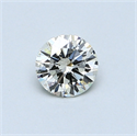 0.40 quilates, Redondo Diamante , Color H, claridad VS1 y certificado por EGL