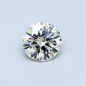 Picture of 0.40 Carats, Round Diamond with Excellent Cut, H Color, VS1 Clarity and Certified by EGL