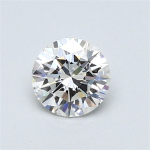 Picture of 0.48 Carats, Round Diamond with Very Good Cut, G Color, VS1 Clarity and Certified by GIA