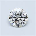 0.47 Carats, Round Diamond with Very Good Cut, G Color, VS1 Clarity and Certified by GIA