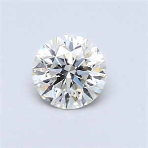 Picture of 0.46 Carats, Round Diamond with Very Good Cut, I Color, VS1 Clarity and Certified by GIA