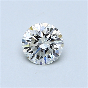 Picture of 0.48 Carats, Round Diamond with Very Good Cut, H Color, VS1 Clarity and Certified by GIA