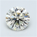 1.01 Carats, Round Diamond with Very Good Cut, J Color, VVS2 Clarity and Certified by GIA