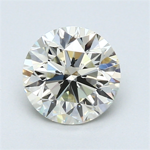Picture of 1.01 Carats, Round Diamond with Very Good Cut, J Color, VVS2 Clarity and Certified by GIA