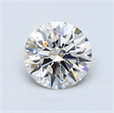 0.93 Carats, Round Diamond with Excellent Cut, I Color, VS1 Clarity and Certified by GIA