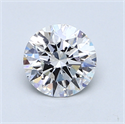 0.89 quilates, Redondo Diamante , Color D, claridad VS2 y certificado por GIA