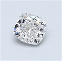 0.76 quilates, Del cojín Diamante , Color D, claridad VS2 y certificado por GIA