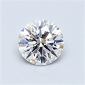 0.70 quilates, Redondo Diamante , Color D, claridad VVS1 y certificado por GIA