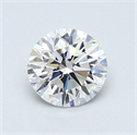 0.70 Carats, Round Diamond with Very Good Cut, D Color, VS2 Clarity and Certified by GIA