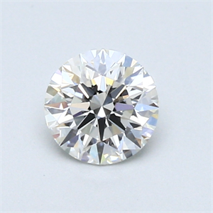 Picture of 0.53 Carats, Round Diamond with Excellent Cut, G Color, VS1 Clarity and Certified by GIA