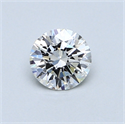 0.52 quilates, Redondo Diamante , Color E, claridad VS2 y certificado por GIA