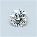 0.47 quilates, Redondo Diamante , Color H, claridad VVS2 y certificado por GIA