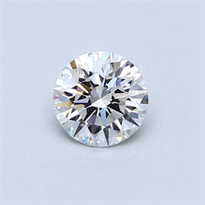 Picture of 0.46 Carats, Round Diamond with Excellent Cut, E Color, SI1 Clarity and Certified by GIA