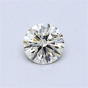 Picture of 0.45 Carats, Round Diamond with Excellent Cut, L Color, VS2 Clarity and Certified by GIA