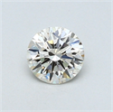 0.45 quilates, Redondo Diamante , Color I, claridad VS2 y certificado por EGL