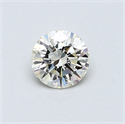 0.45 quilates, Redondo Diamante , Color I, claridad VS1 y certificado por EGL