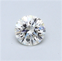 0.44 quilates, Redondo Diamante , Color H, claridad VVS1 y certificado por EGL