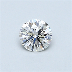 Picture of 0.43 Carats, Round Diamond with Very Good Cut, E Color, VS2 Clarity and Certified by GIA