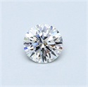 0.40 Carats, Round Diamond with Excellent Cut, F Color, VS1 Clarity and Certified by GIA