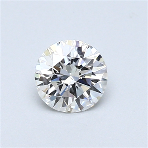 Picture of 0.40 Carats, Round Diamond with Excellent Cut, E Color, SI1 Clarity and Certified by GIA