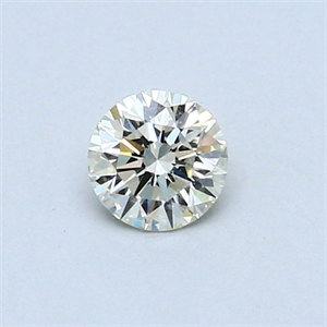 Picture of 0.35 Carats, Round Diamond with Excellent Cut, I Color, VVS1 Clarity and Certified by EGL