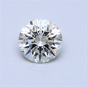 Picture of 0.56 Carats, Round Diamond with Excellent Cut, H Color, VS2 Clarity and Certified by GIA