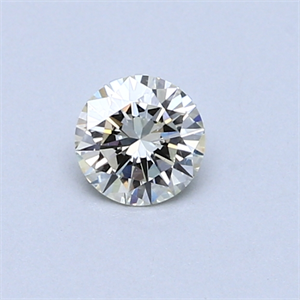 Picture of 0.35 Carats, Round Diamond with Excellent Cut, I Color, VS2 Clarity and Certified by EGL