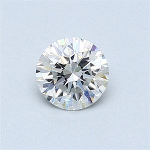 Picture of 0.51 Carats, Round Diamond with Very Good Cut, D Color, VS1 Clarity and Certified by GIA