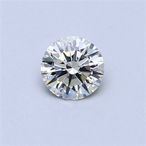 Picture of 0.36 Carats, Round Diamond with Excellent Cut, I Color, VVS1 Clarity and Certified by EGL