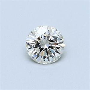 Picture of 0.34 Carats, Round Diamond with Excellent Cut, H Color, VVS1 Clarity and Certified by EGL