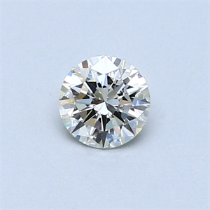 Picture of 0.36 Carats, Round Diamond with Excellent Cut, H Color, VVS2 Clarity and Certified by EGL