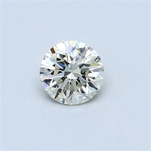Picture of 0.35 Carats, Round Diamond with Excellent Cut, I Color, VS1 Clarity and Certified by EGL