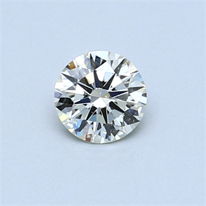 Picture of 0.38 Carats, Round Diamond with Excellent Cut, I Color, VS1 Clarity and Certified by EGL