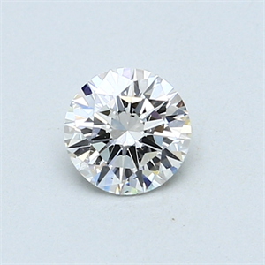 Picture of 0.46 Carats, Round Diamond with Very Good Cut, D Color, VS2 Clarity and Certified by GIA