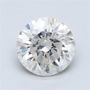 Picture of 1.33 Carats, Round Diamond with Very Good Cut, F Color, I1 Clarity and Certified by GIA