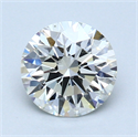 1.15 Carats, Round Diamond with Excellent Cut, I Color, VS2 Clarity and Certified by GIA