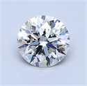 1.01 Carats, Round Diamond with Very Good Cut, G Color, VVS1 Clarity and Certified by GIA