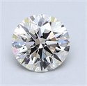 1.33 quilates, Redondo Diamante , Color J, claridad VVS2 y certificado por GIA