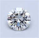 1.00 Carats, Round Diamond with Very Good Cut, H Color, VS1 Clarity and Certified by GIA