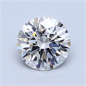1.04 Carats, Round Diamond with Excellent Cut, G Color, VVS2 Clarity and Certified by GIA