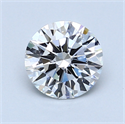 1.04 quilates, Redondo Diamante , Color F, claridad VS1 y certificado por GIA
